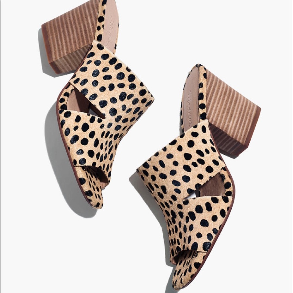 Madewell Tessa Mules Size 7.5 NWT